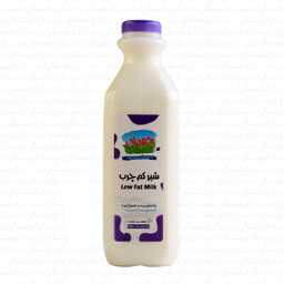 شیر کم چرب بطری  235 سی سی چوپان